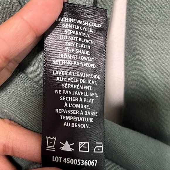 Buffalo David Bitton Men’s Oversized Sage Green Hoodie - XL - Picture 6 of 12